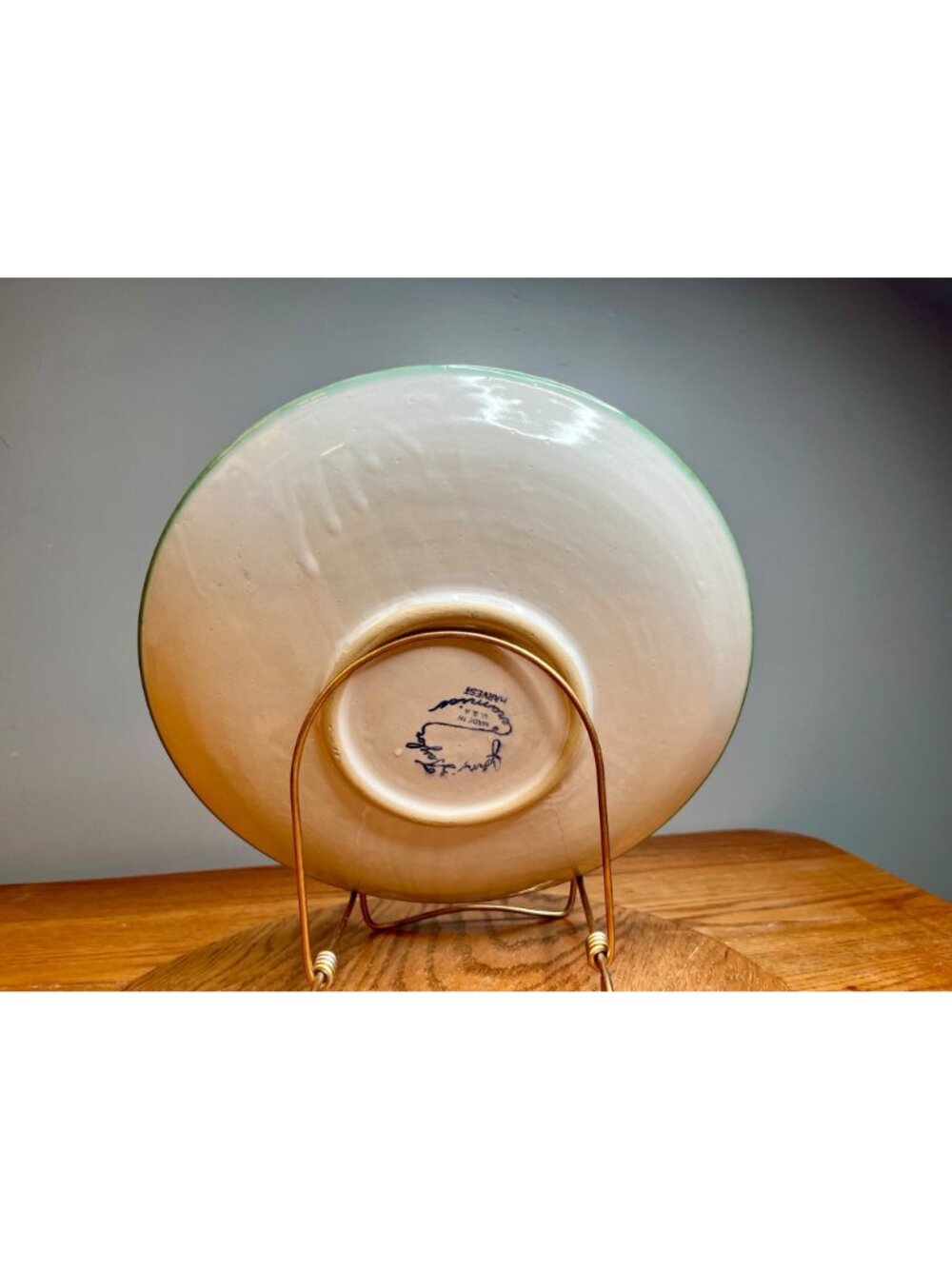 Louisville Stoneware HARVEST or PEAR Chip and Dip Serving Tray Platter, 12", Hea - Picture 4 of 16